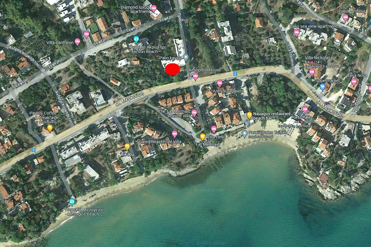 Holiday Blue Apartment Palaiontsiflikion Exterior photo